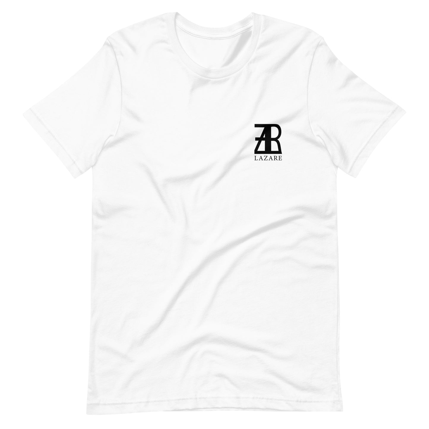 Lazare Black Logo Short-Sleeve T-Shirt