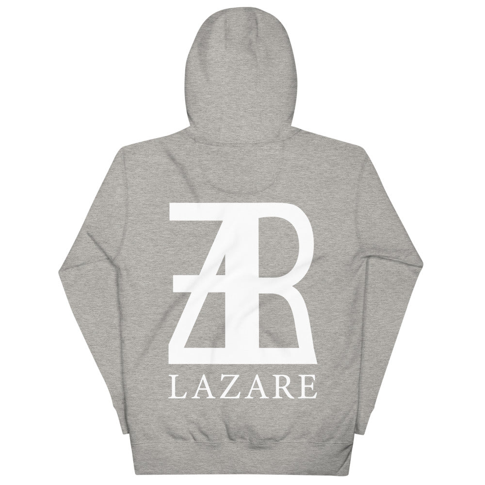 Always Lazare White Logo Hoodie