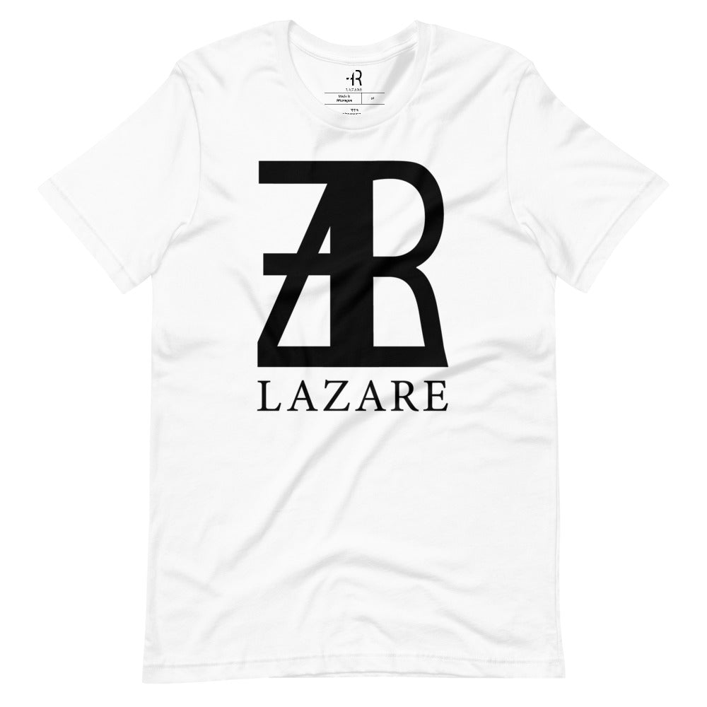 Lazare Full Chest Black Logo Short-Sleeve T-Shirt
