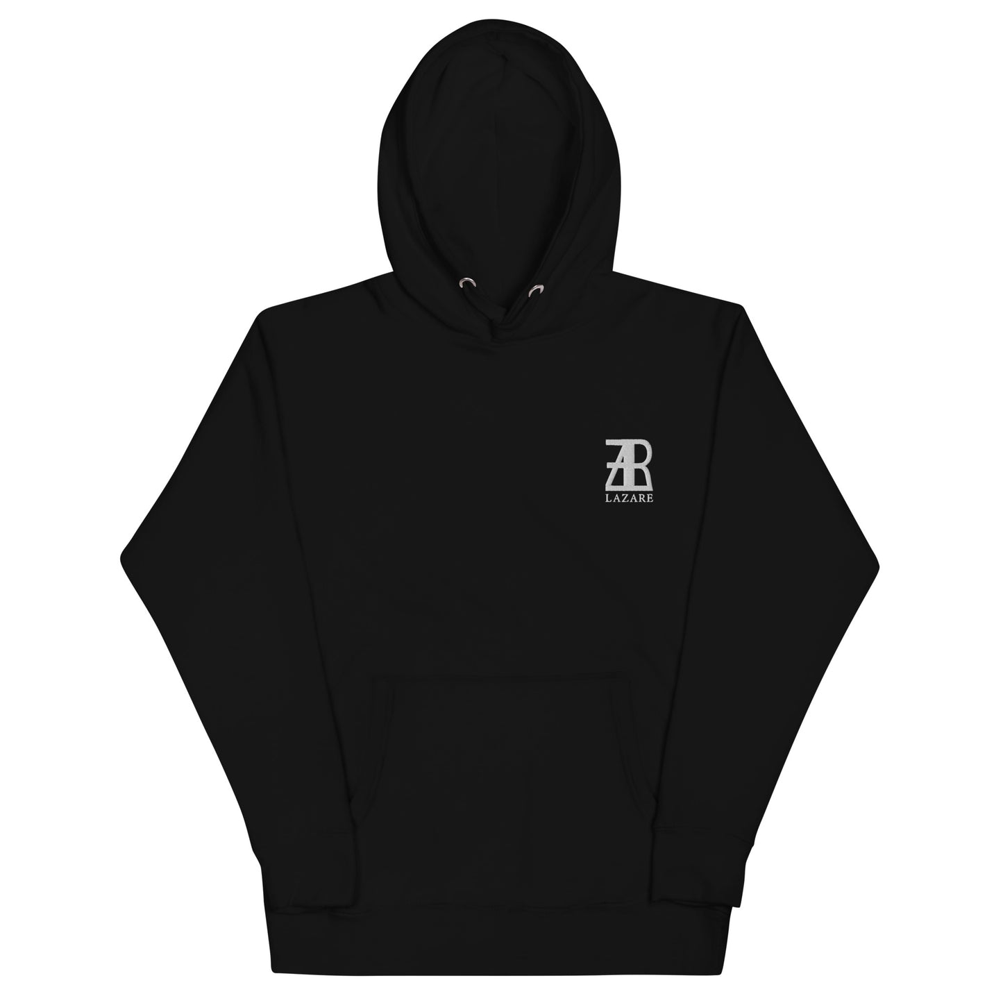 Lazare White Logo Hoodie