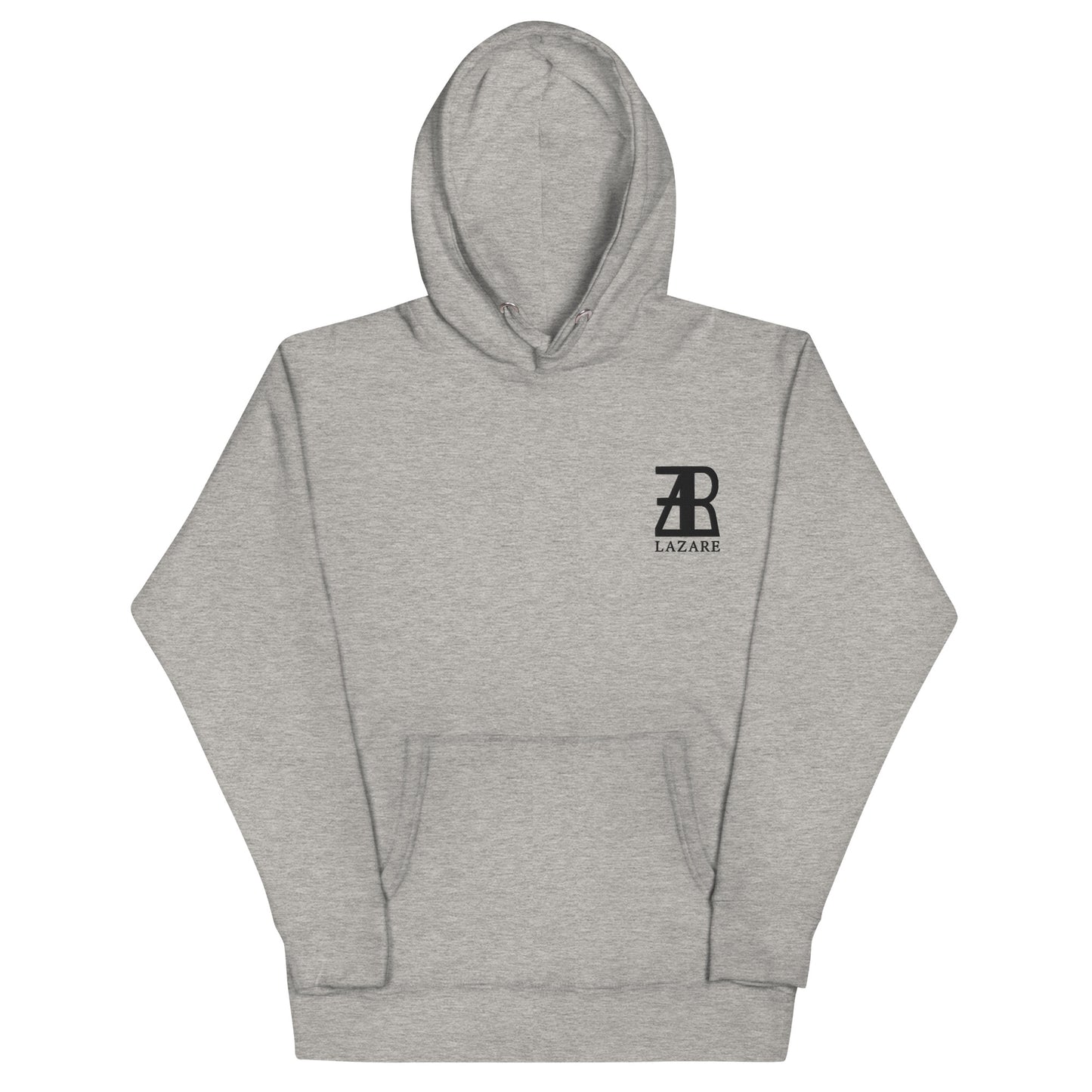 Lazare Black Logo Hoodie