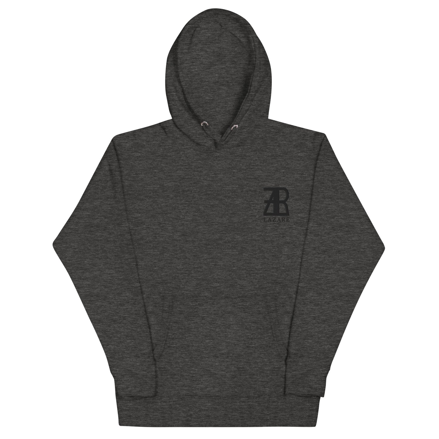 Lazare Black Logo Hoodie