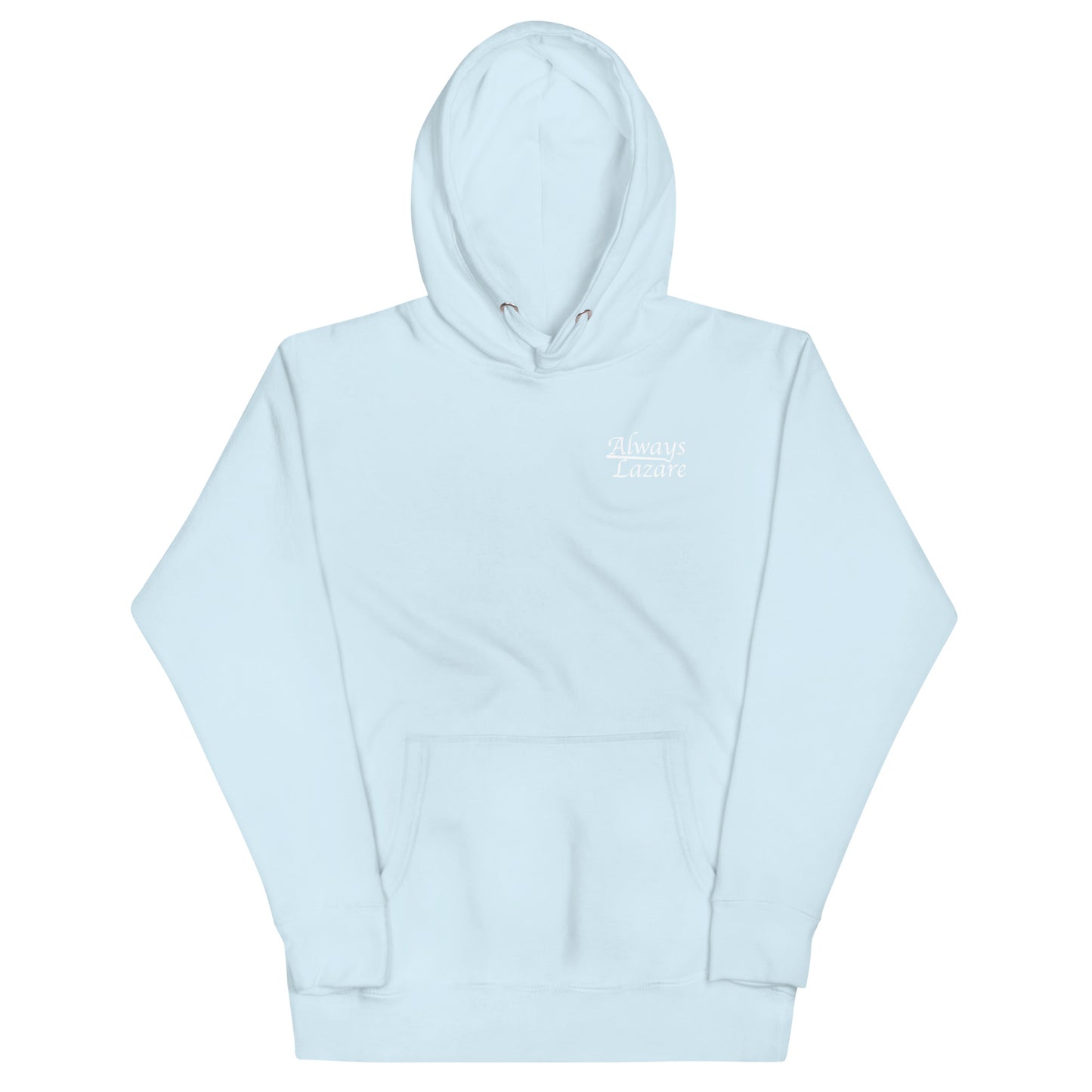 Always Lazare White Logo Hoodie