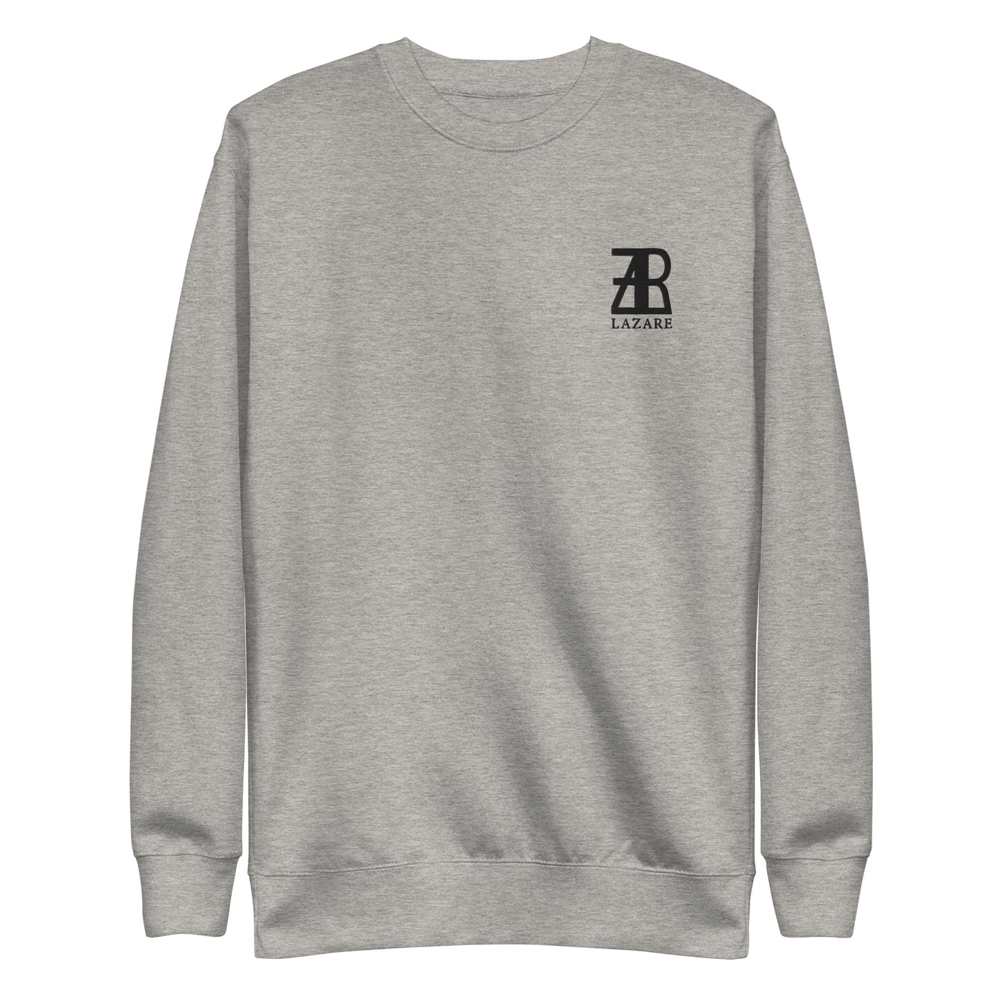 Lazare Black Logo Fleece Pullover