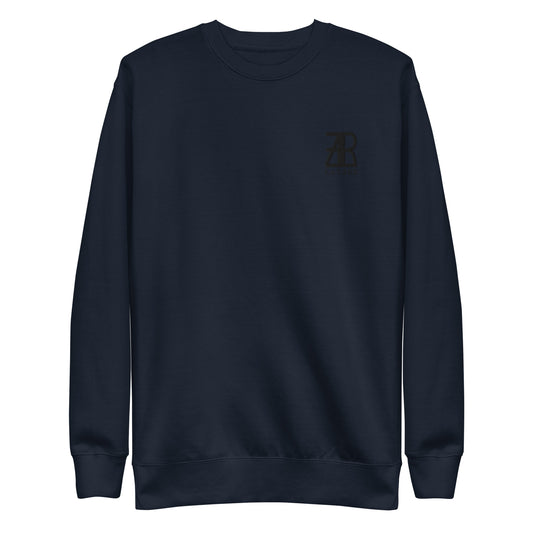 Lazare Black Logo Fleece Pullover