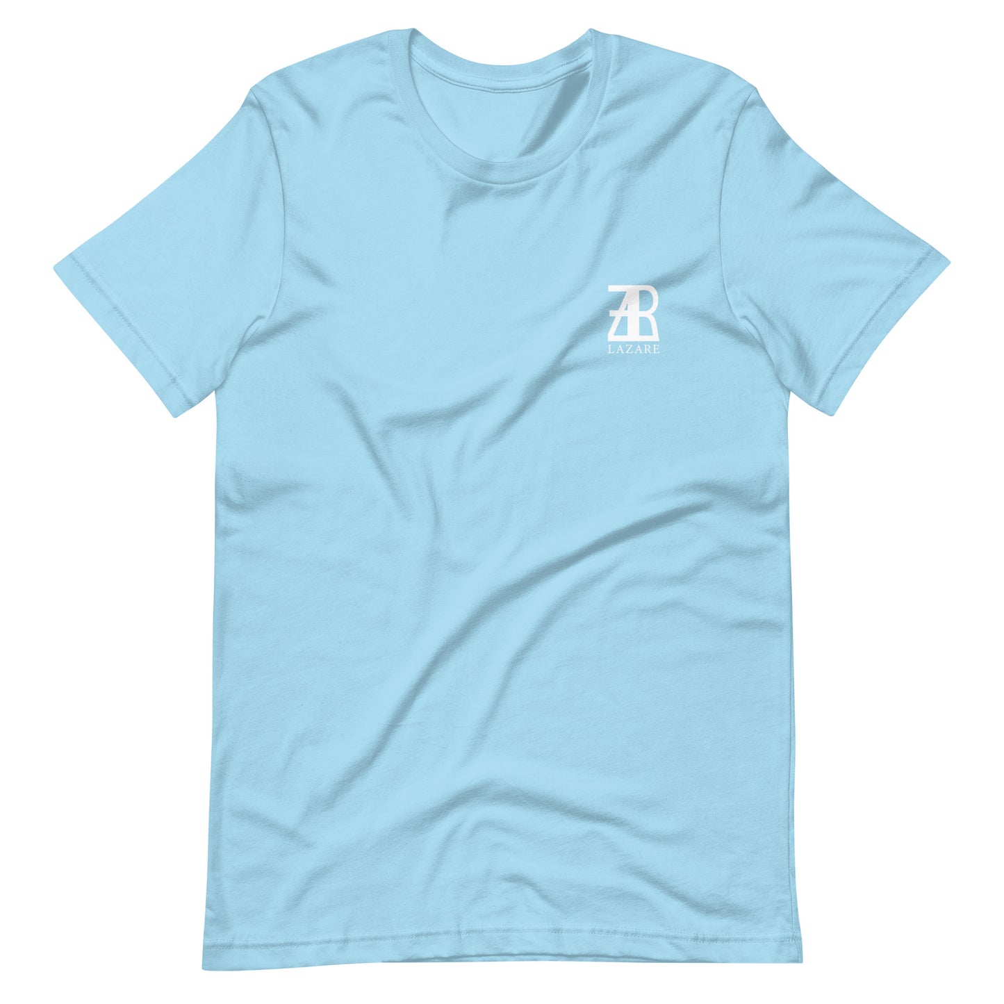 Lazare White Logo Short-Sleeve T-Shirt