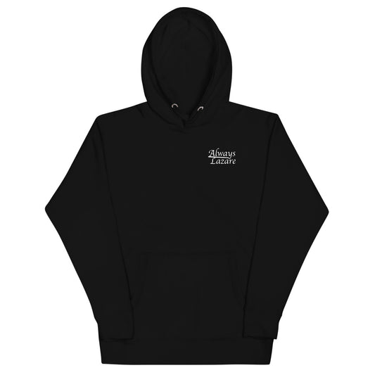 Always Lazare White Logo Hoodie