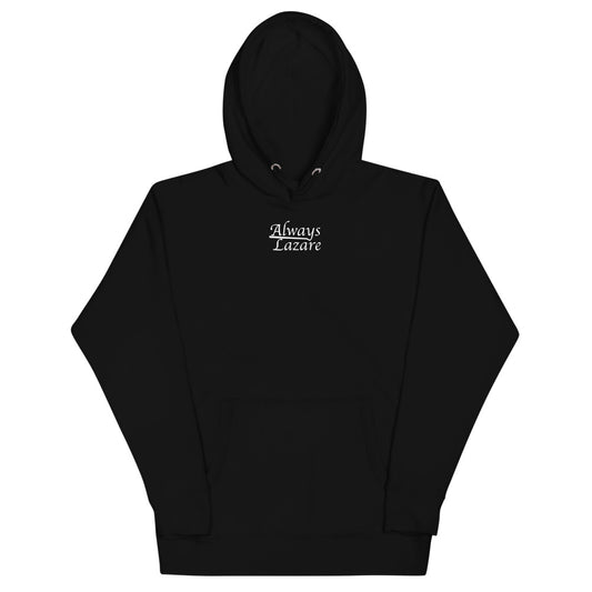 Always Lazare White Logo Hoodie