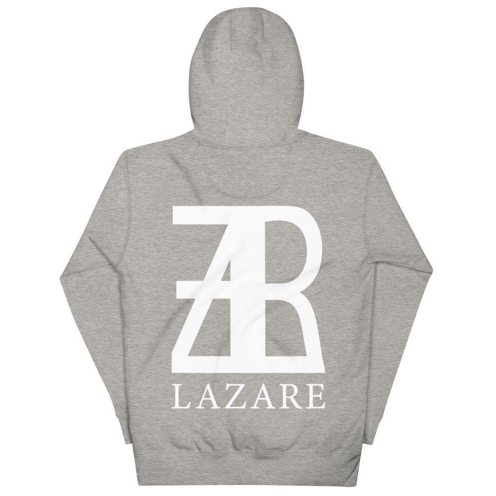Always Lazare White Logo Hoodie
