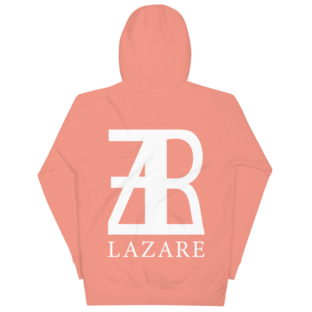Always Lazare White Logo Hoodie