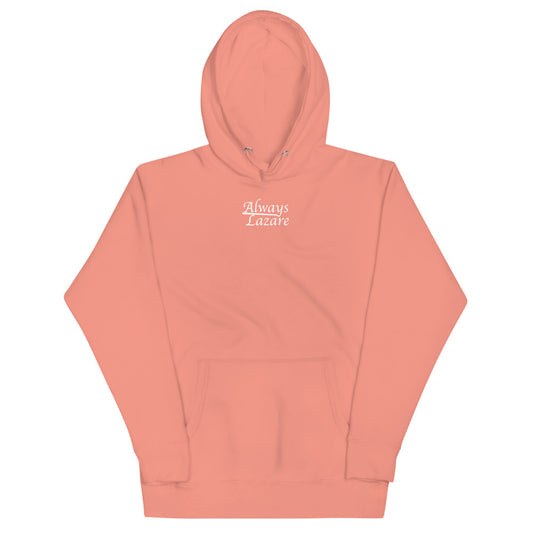 Always Lazare White Logo Hoodie