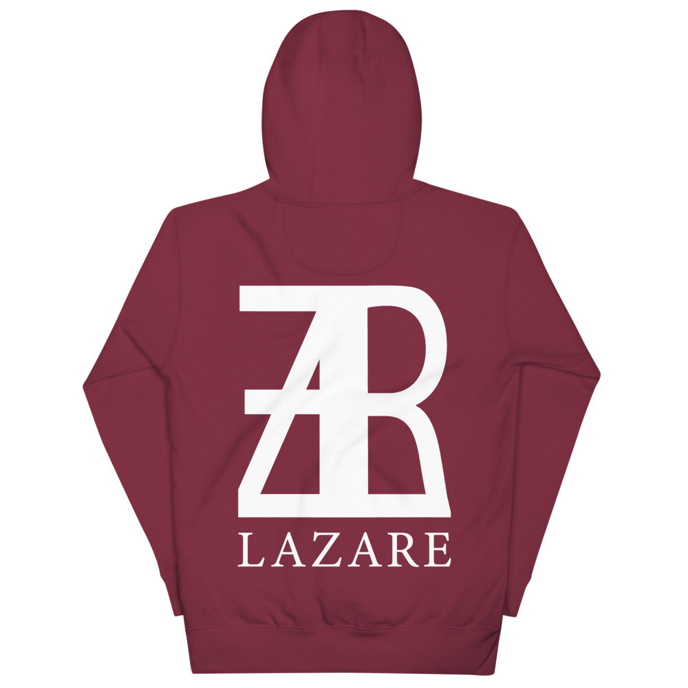 Always Lazare White Logo Hoodie