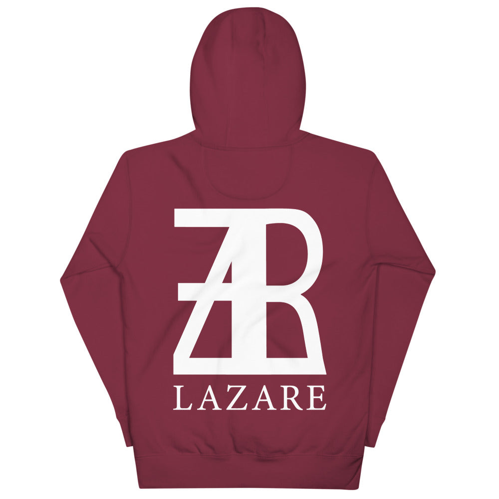 Always Lazare White Logo Hoodie