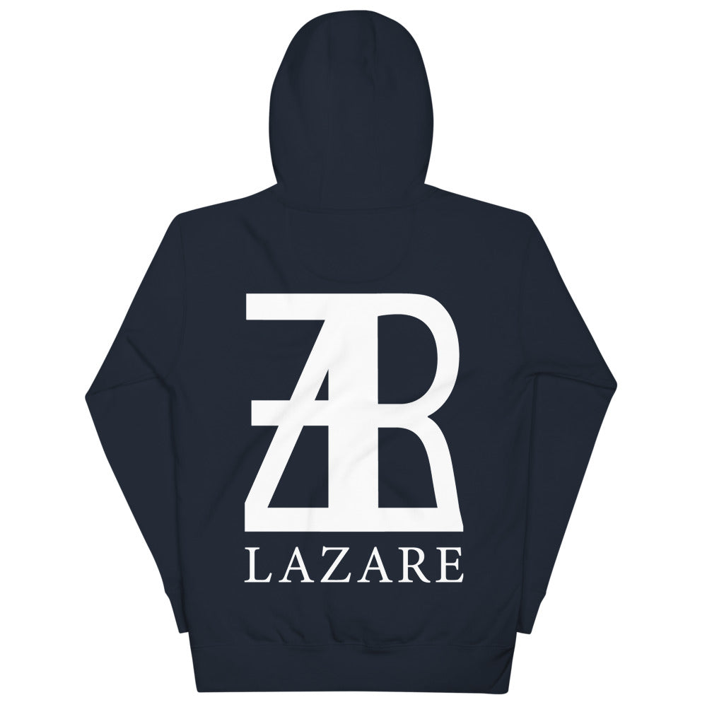 Always Lazare White Logo Hoodie