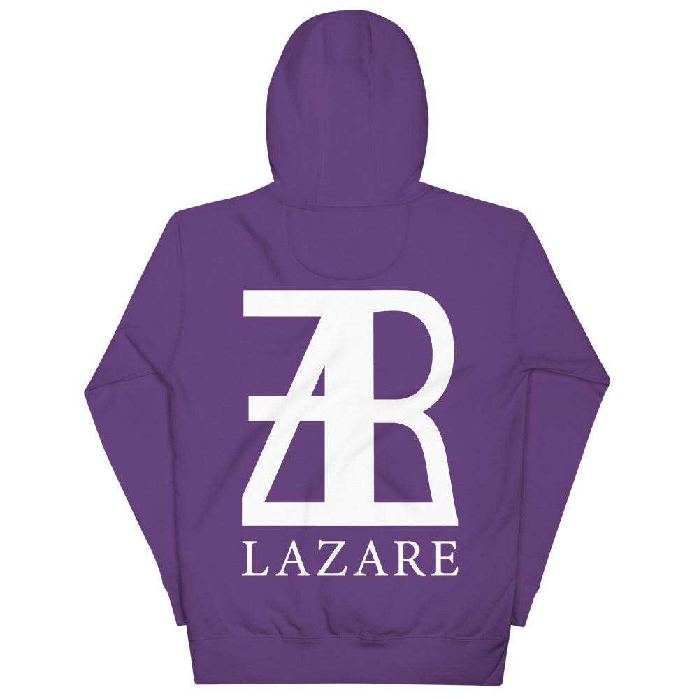 Always Lazare White Logo Hoodie