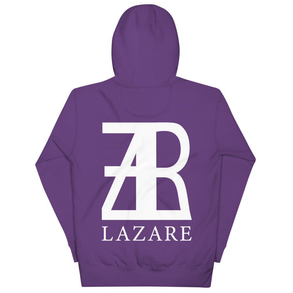 Always Lazare White Logo Hoodie