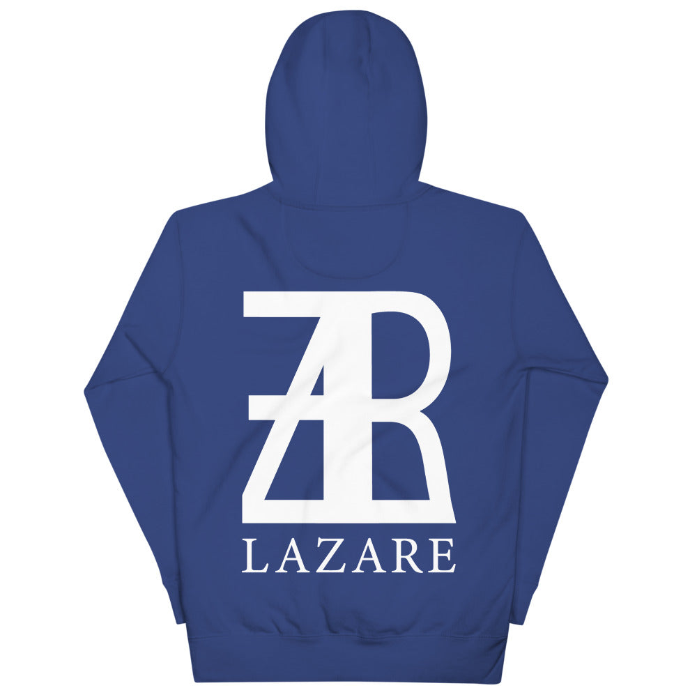 Always Lazare White Logo Hoodie