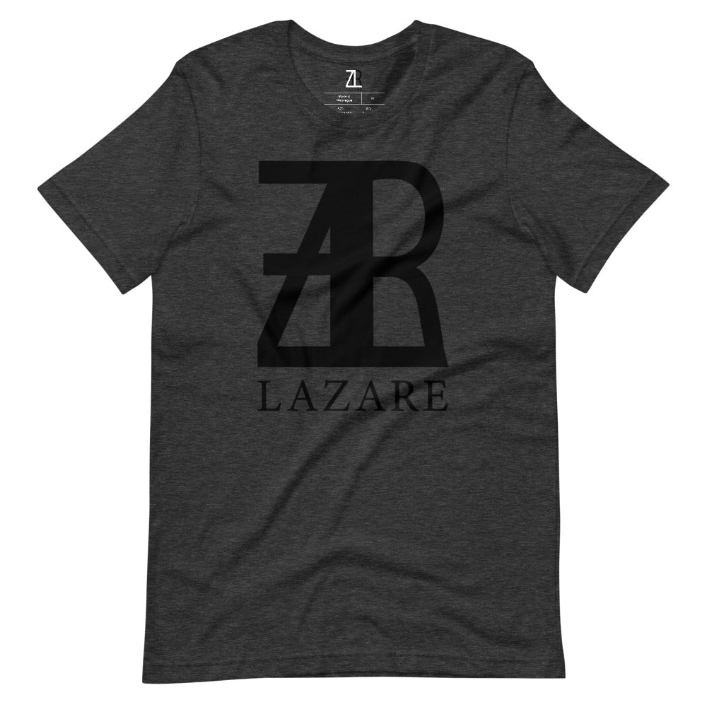 Lazare Full Chest Black Logo Short-Sleeve T-Shirt