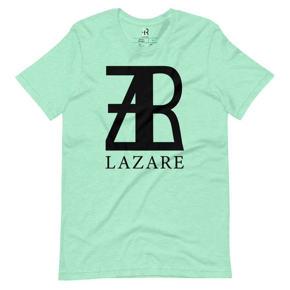Lazare Full Chest Black Logo Short-Sleeve T-Shirt