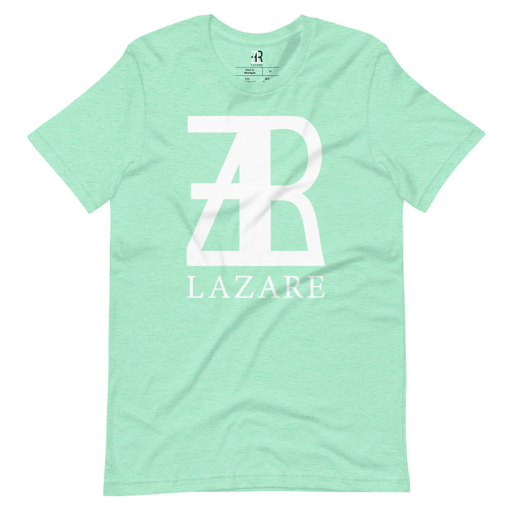 Lazare Full Chest White Logo Short-Sleeve T-Shirt