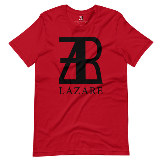 Lazare Full Chest Black Logo Short-Sleeve T-Shirt