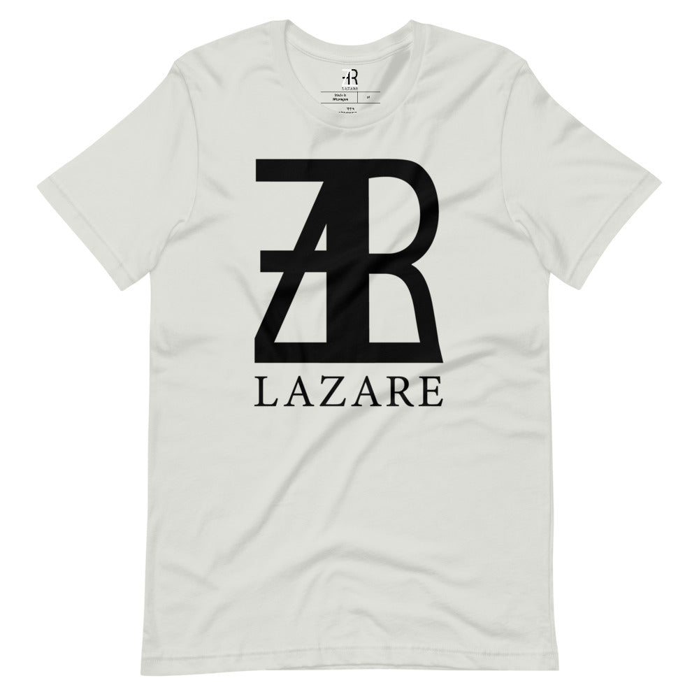 Lazare Full Chest Black Logo Short-Sleeve T-Shirt