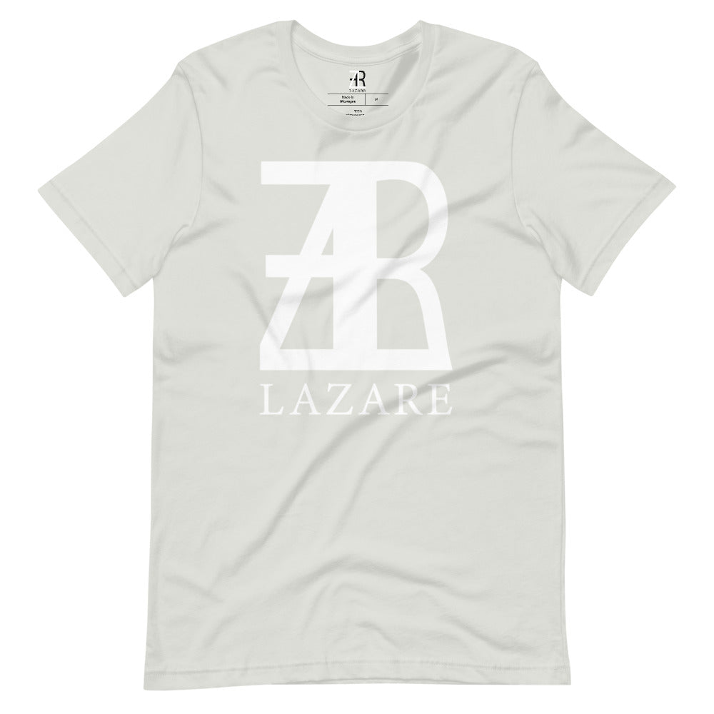 Lazare Full Chest White Logo Short-Sleeve T-Shirt