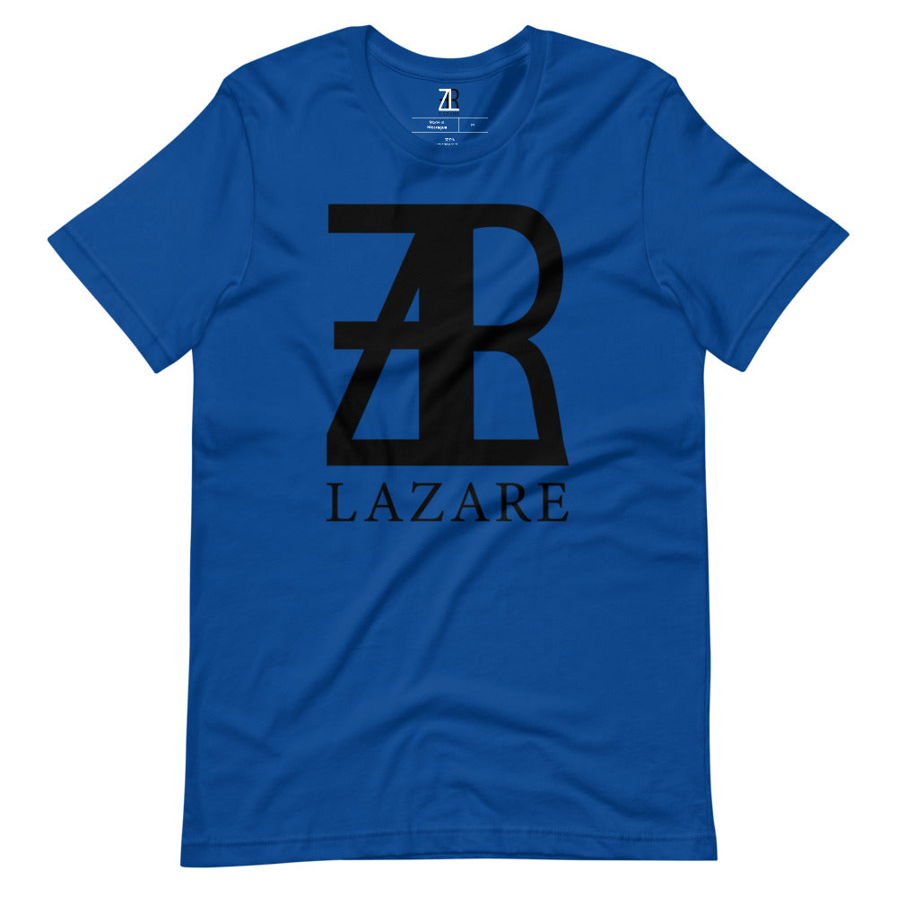 Lazare Full Chest Black Logo Short-Sleeve T-Shirt
