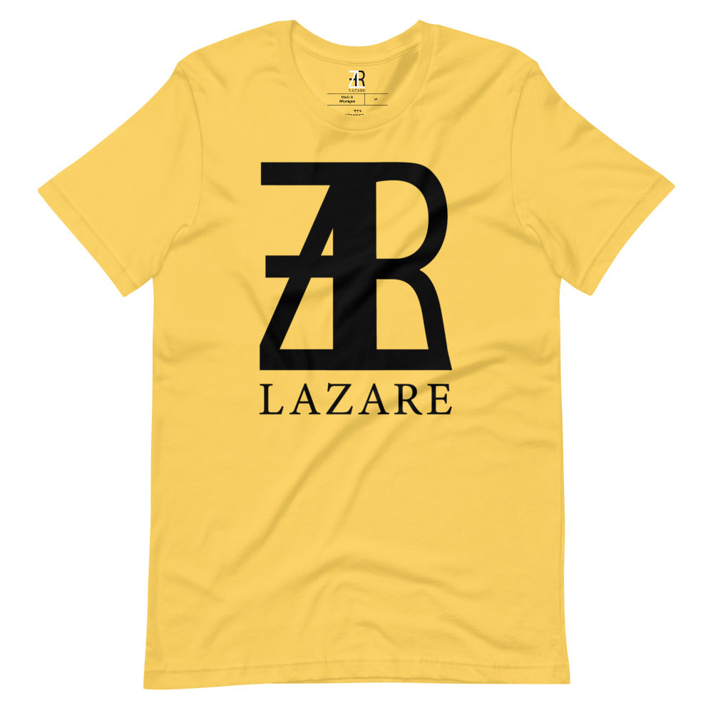 Lazare Full Chest Black Logo Short-Sleeve T-Shirt